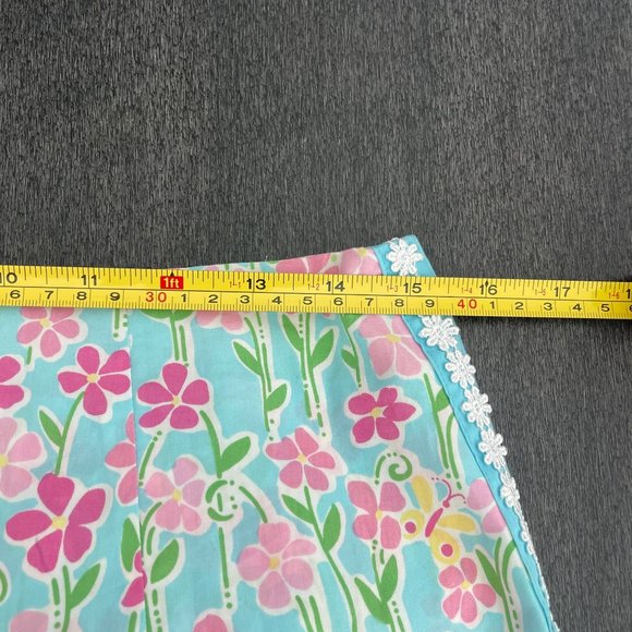 Lilly Pulitzer Kimilyn Skort Wave Blue Floral Tiger, Size 8 NWT - Picture 6 of 7
